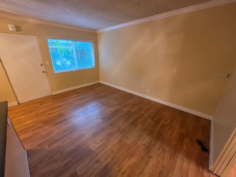 Living room with window from another angle
